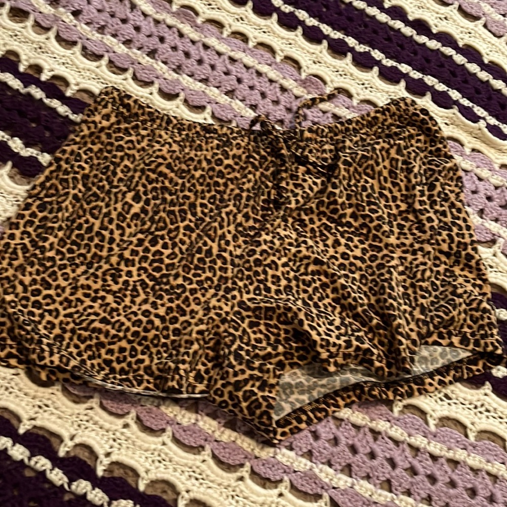Leopard lounge shorts! XXL‼️